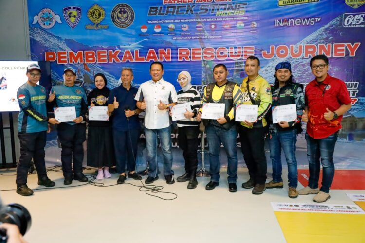 Pembekalan Rescue Journey IMI, Ketum IMI Bamsoet Ingatkan Pentingnya Keselamatan Berkendara