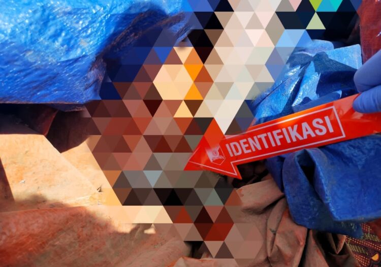 Polisi Sigap Olah TKP Penemuan Mayat