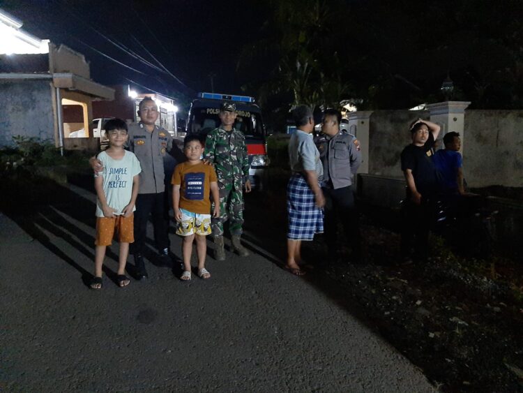 Pemantauan Titik Rawan, TNI – Polri Siaga Patroli Malam