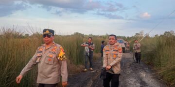 Pemadaman Karhutla, AKBP M. Ifan Hariyat Turun