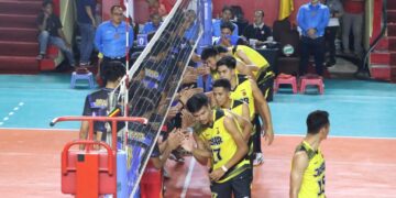 Semakin Memanas !!! Pertandingan Turnamen Bola Voli Kapolri Cup Zona IV