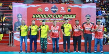Kapolda Jateng Apresisasi Turnamen Bola Volley