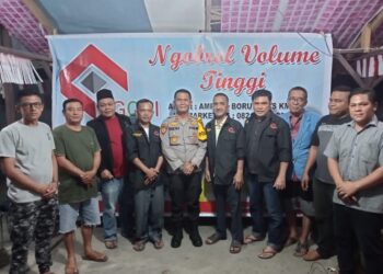 Jelang HUT RI Ke 78, Kapolsek Rambah Sampaikan Pesan Harkamtibmas dan Buka Open Tournamen Domino