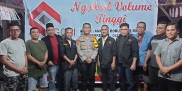 Jelang HUT RI Ke 78, Kapolsek Rambah Sampaikan Pesan Harkamtibmas dan Buka Open Tournamen Domino