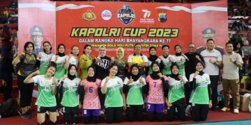 Unggul 3-1, Tim Polda Jatim Kalahkan Putri Polda DIY