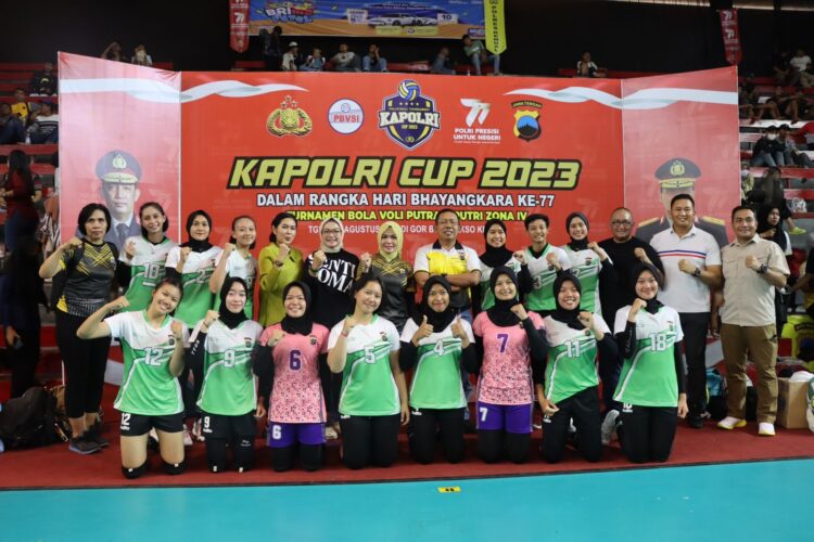 Unggul 3-1, Tim Polda Jatim Kalahkan Putri Polda DIY