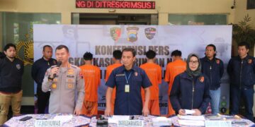 Modus Penyebar File APK, Polda Jateng Amankan Empat Pelaku