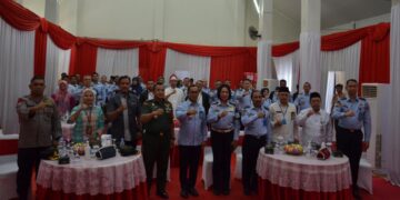 Narapidana Teroris Lapas Kelas IIA Salemba Ikrarkan Setia NKRI