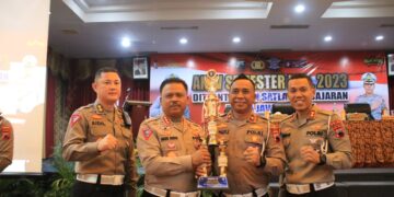 Satlantas Polresta Pati di Nilai Terbaik, Dirlantas Polda Jateng Berikan Penghargaan