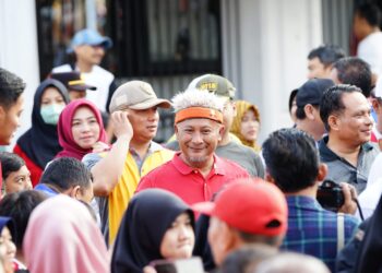 Hari Jadi Pati ke 700, Henggar Apresiasi Animo Peserta Jalan Santai HUT RI