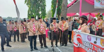 Apresiasi, Kapolresta Pati Berikan Semangat Para Pramuka