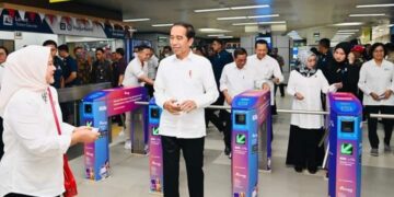 Presiden Jokowi Resmikan LRT Terintegrasi Jabodebek