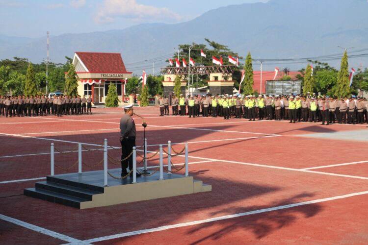 Beberapa Titik Lokasi, Polda Sulawesi Tengah Turunkan 1.023 Personel