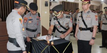 Polri Presisi, Kapolres Banjar Gelar Sertijab