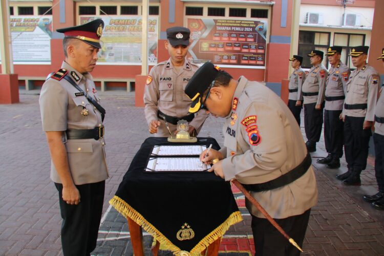 Masa Purna Tugas, Kapolres Kudus Gelar Sertijab