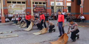 Antisipasi Kebakaran, Polres Kudus Gelar Pelatihan Pencegahan dan Pertolongan Pertama