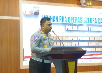 Dirlantas Polda Jateng Gelar Latihan Pra Operasi Zebra Candi 2023