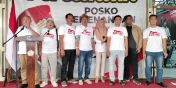Pesta Demokrasi, H.Hardi Buka Posko Pemenangan Prabowo Subianto Presiden RI 2024 – 2029