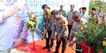 Peresmian Bhakti Sosial Bantuan Sumur Bor dan Pompa Air