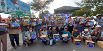 300 Masyarakat Terima Bantuan, Begini Harapan Kasatlantas Polresta Pati ke Depan
