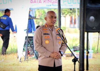 Secara Serentak, Polresta Pati Resmikan Bantuan Sumur Bor dan Pompa Air