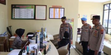 Polri Presisi, Kabag SDM Polres Jepara Cek Pelayanan Publik