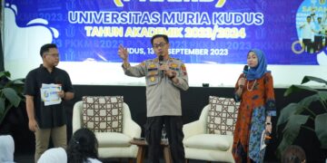 UMK Hadir, Iptu Subkhan Berikan Pemaparan Anti Kekerasan dan Narkoba