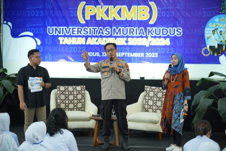 UMK Hadir, Iptu Subkhan Berikan Pemaparan Anti Kekerasan dan Narkoba