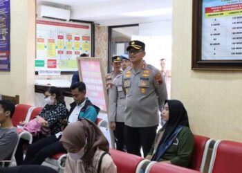 Melayani Masyarakat Adalah Utama, Kapolres Jepara Cek Pelayanan Publik