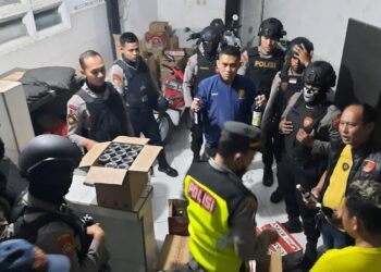 Siaga, Polres Kudus Amankan Miras Berbagai Merk dari Tempat Karaoke