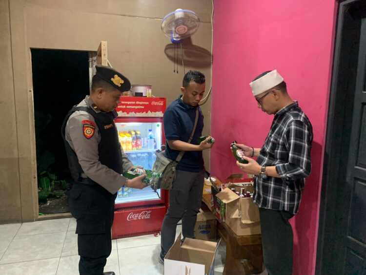 Brantas Peredaran Miras, Waka Polres Kudus Turun