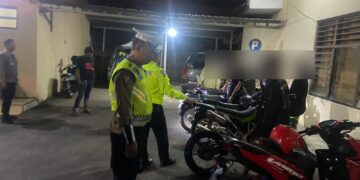 Satlantas Polresta Pati Gencarkan Razia Knalpot Brong dan Balap Liar