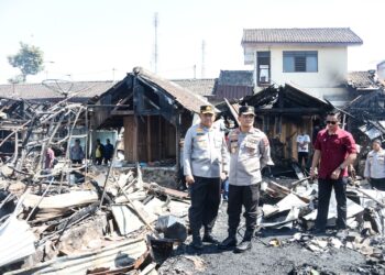 Cek Lokasi Kebakaran Pasar Slogohimo, Kapolda Jateng Bentuk Tim Ungkap Penyebab Kebakaran