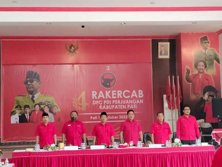 Soliditas Barisan Kemenangan Pemilu 2024, Ali Badrudin Gelar Rakercab PDI Perjuangan