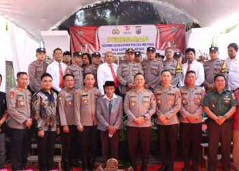 Kapolres Jepara Resmikan Gedung Serbaguna Polsek Mayong