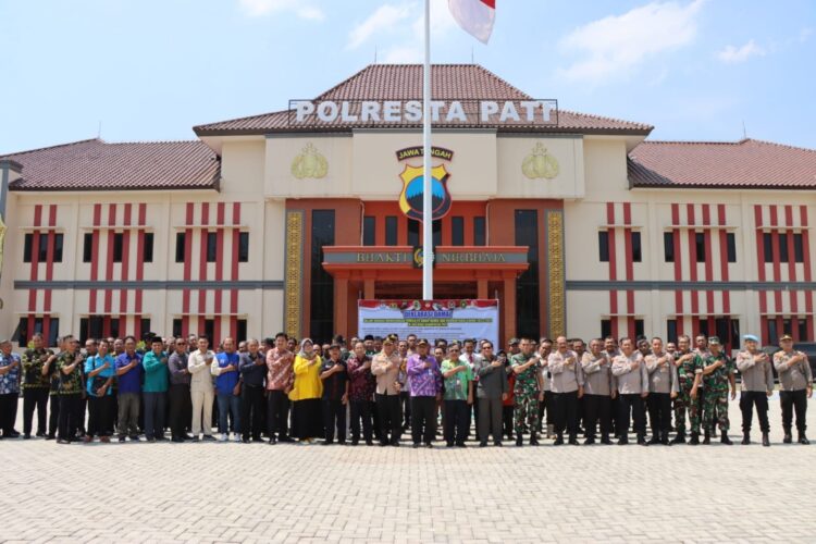 Jelang Pemilu 2024, Polresta Pati Gelar Rapat Koordinasi Lintas Sektoral
