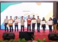 Pj. Gubernur Sultra Sambut Peserta Acara Puncak Bulan PRB 2023 di Kendari