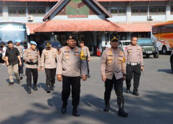 Kompetisi Liga 2, Ratusan Personel Polresta Pati Diterjunkan