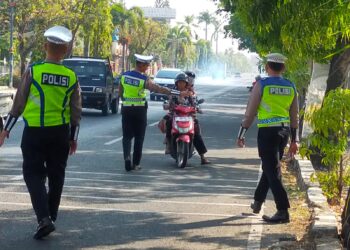 Melawan Arus, Polisi Menindak Ratusan Pelanggaran