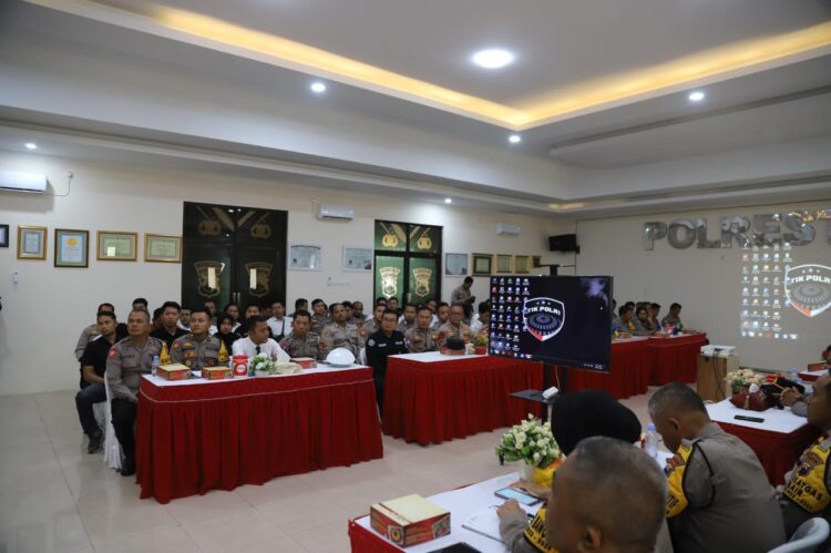 Polresta Pati Gelar Lat Pra Ops Mantap Brata 2023-2024