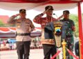 Jelang pemilu 2024, Polresta Pati Laksakan Apel Gelar Pasukan