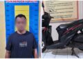 Pencuri Motor Dibekuk Polisi, Ternyata Pacar Sendiri