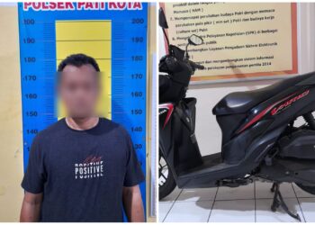 Pencuri Motor Dibekuk Polisi, Ternyata Pacar Sendiri
