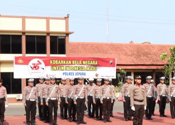 Hari Bela Negara, Polres Jepara Gelar Upacara
