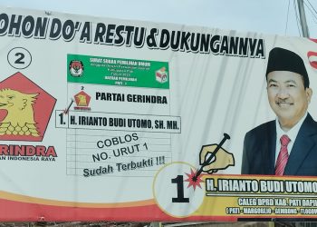 Kesejahteraan Rakyat, Inilah Figur Caleg Gerindra Dapil 1 H. Irianto Budi Utomo