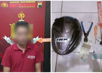 Singkat dan Cepat, Polisi Bekuk Pencuri Kotak Amal