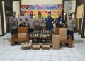 Tidak Ada Toleransi Bagi Penjual Miras, Kapolsek Tayu Lakukan Operasi