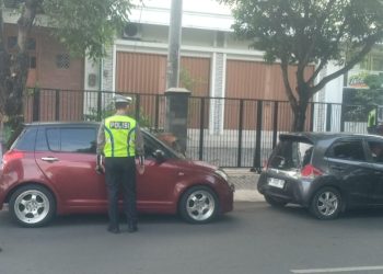 Dishub Pati dan Satlantas Polresta Pati Lakukan Tilang