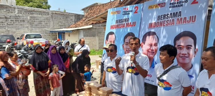 Masyarakat Dukung Prabowo – Gibran, Ketua Umum Pilar 08 Turun