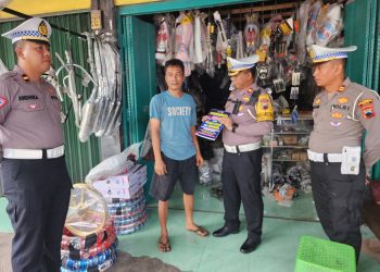 Satlantas Polresta Pati Sidak dan Penertiban Knalpot Brong atau Bising